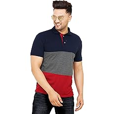 LEOTUDE Men's Matty Regular Fit Half Sleeve Polo T-Shirt Combo (Pack of 3) - Image 3